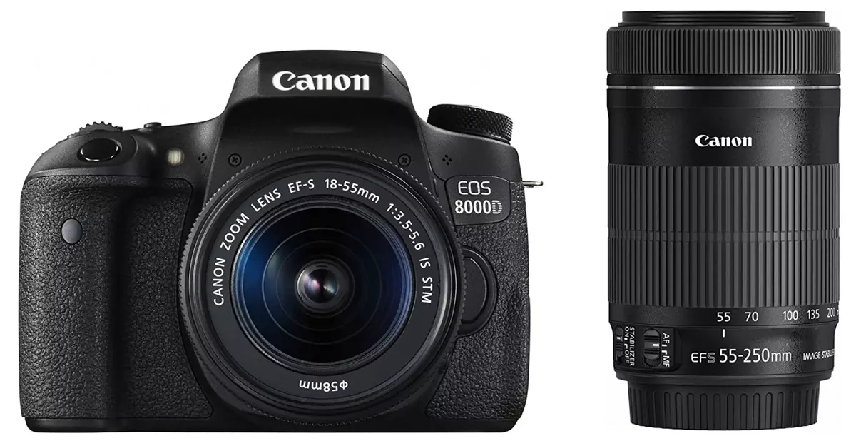 Canon EOS 8000D Double Zoom Kit