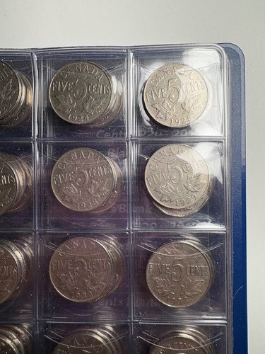 Complete Nickel Collection 1922 - 2025 Canada 5C 115 Coins Key Dates 1925 1926 - Picture 3 of 16