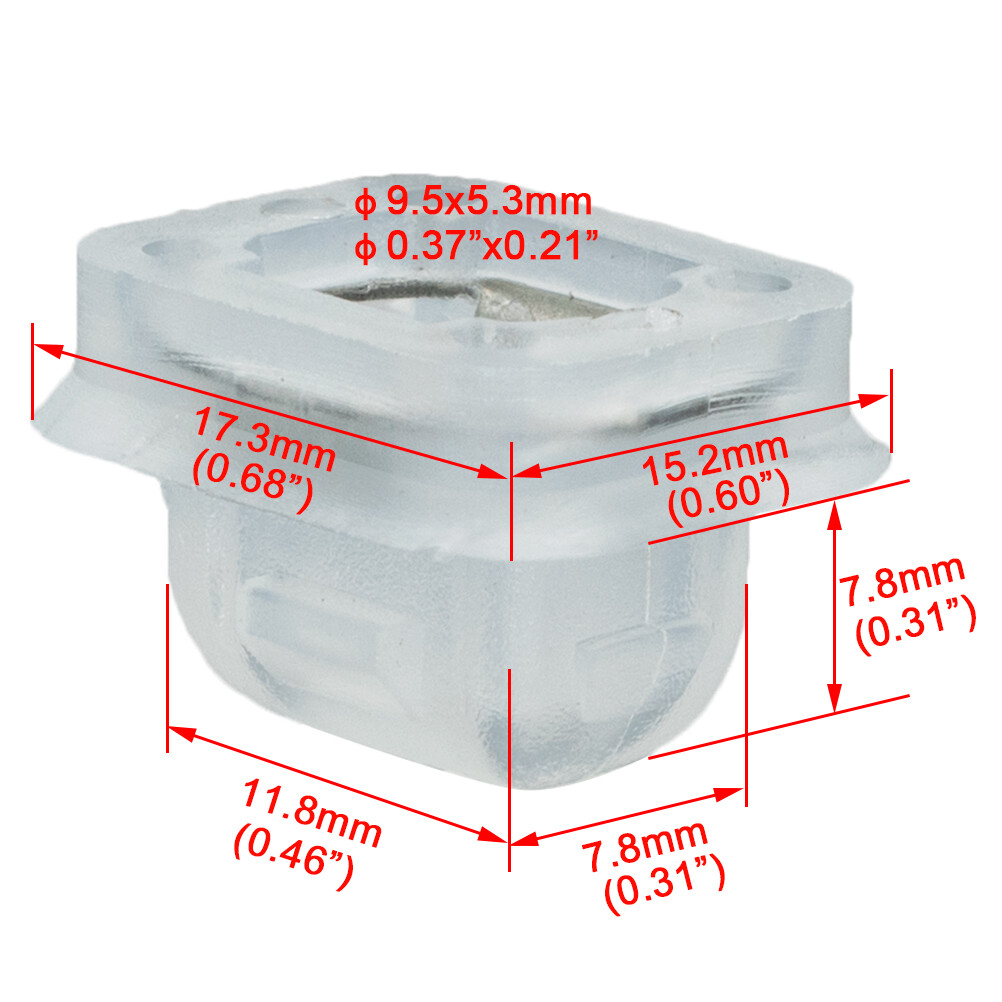 10-Pack BMW Door Trim Mounting Clips – OEM #51411870718 – Fits E23, E28, E30, E36, E46 8 thumbnail image