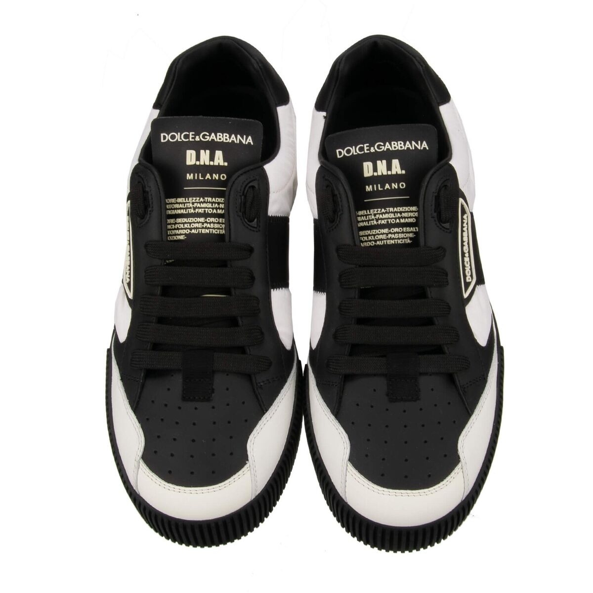 Dolce & Gabbana FTC9YTFSA7FHN5JB 関税送料込 DOLCE & GABBANA DG Logo Low-Top Leder Sneaker Schuhe NEW
