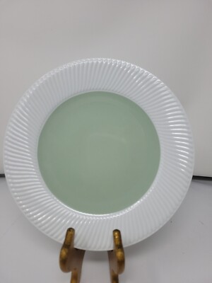 MICHAEL ARAM TWIST SALAD PLATE - SAGE - NEW 8.75''