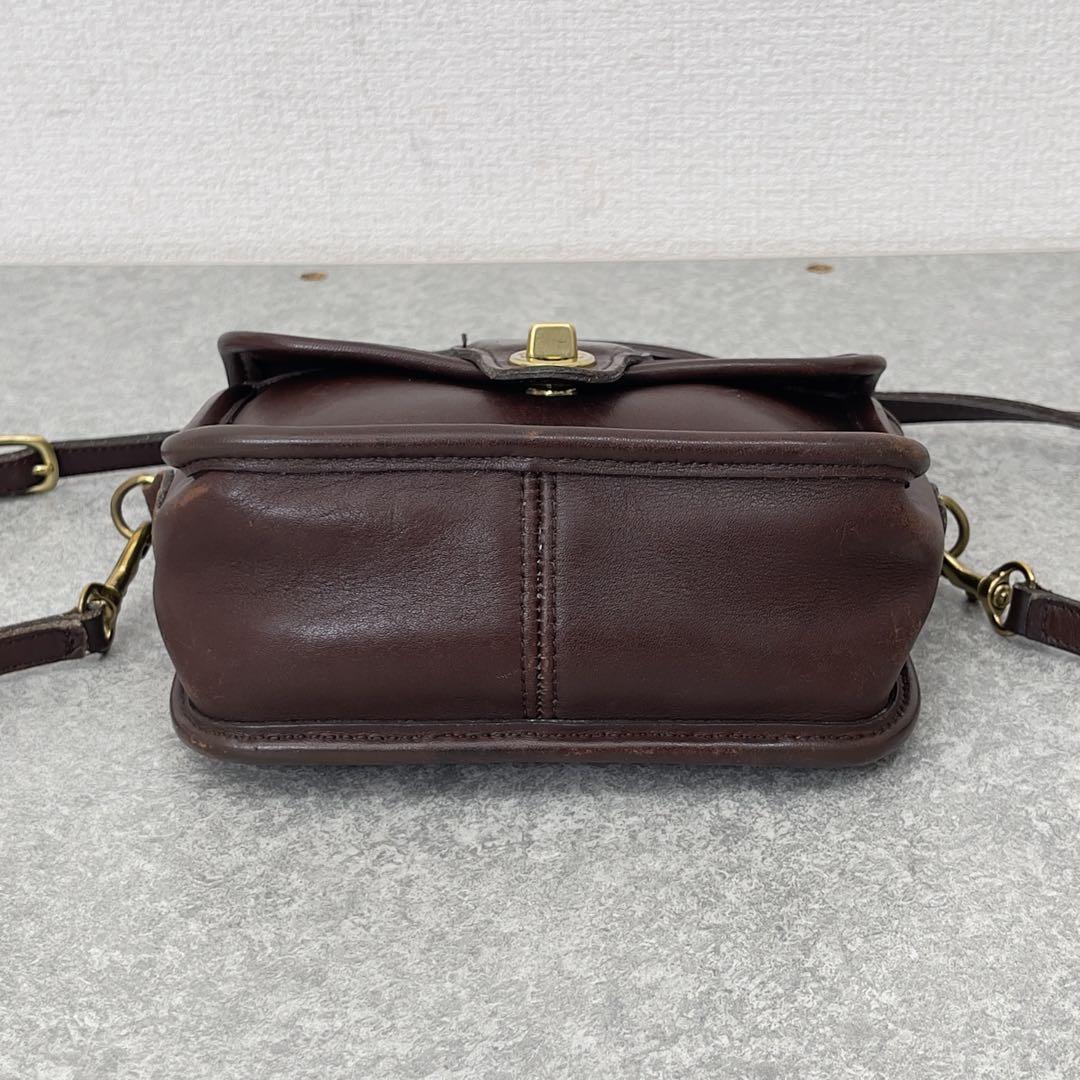 バッグ Vintage Coach Winnie Brown Turnrock Bag Vintage Coach Winnie Brown Turnlock 2Way Handbag Shoulder