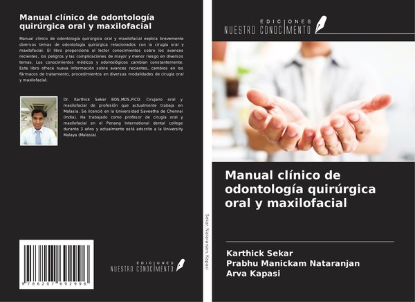 Manual ClíNico De OdontologíA QuirúRgica Oral Y Maxilofacial Karthick Sekar-image