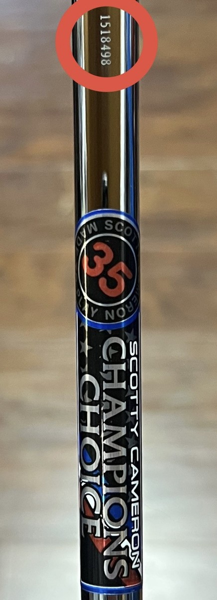 【美品】SCOTTY CAMERON CHAMPIONS CHOICE 1.5+ Newport 1.5 Plus Button Back - Scotty Cameron