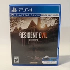 Resident Evil 7 Biohazard PS4 Capcom Survival Horror First Person Video Game