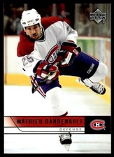 2006-07 Upper Deck !!! Mathieu Dandenault Montreal Canadiens #106