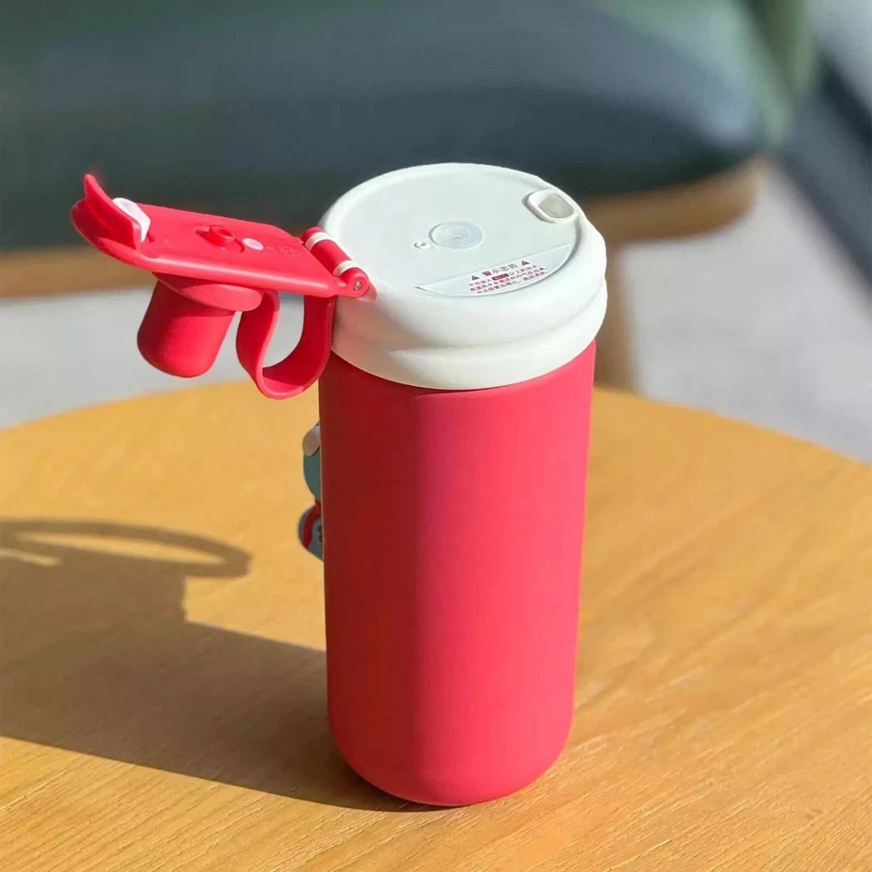 2024 China Starbucks Christmas Cute Winte 18oz SS Straw Cup With Random Charm - Image 4 of 4