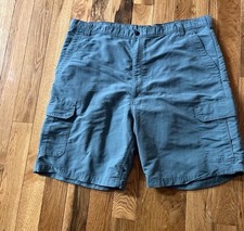 WRANGLER 100 Nylon Gray Hunting Hiking Cargo Shorts Men's Size 44