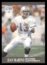 Dan Marino 1991 Ultra Card #88 Miami Dolphins