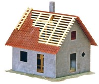 Faller 130246 Kleines Haus Im Bau Bausatz H0
