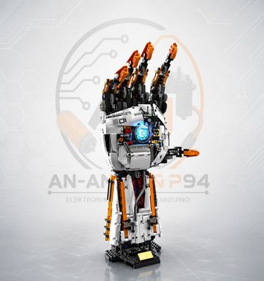 1628-teiliges kreatives STEM-programmierbares Bionic-Roboterarm, ferngesteuert