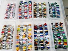 15 DMC Flower Thread Lot of 15 Skeins 15 Different RANDOM Colors