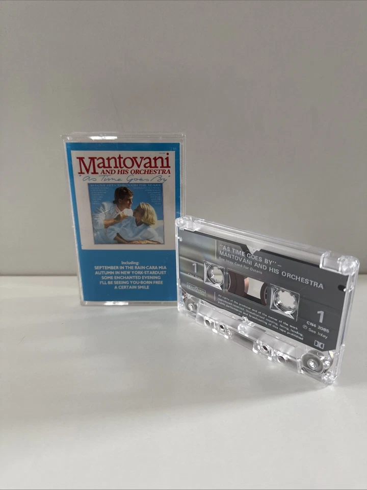 MANTOVANI AND HIS ORCHESTRA AS TIME GOES BY ~ RARE CASSETTE TAPE ALBUM VGC 02a - Image 3 of 3