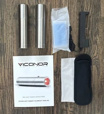 Viconor Silver Pain Relief 2500 mAh Red Light Therapy Torch