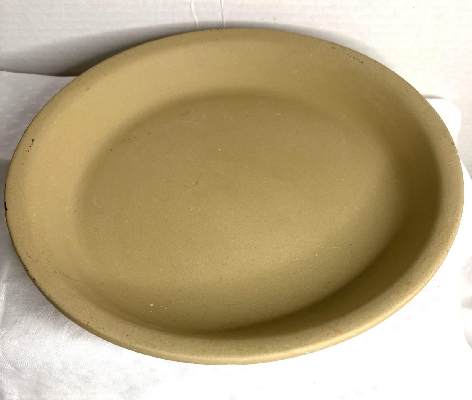 Pampered Chef 10 Inch Pie Plate K050 Preowned Stoneware Baking Dish