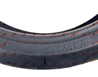 Continental - 02443950000 - Conti Sport Attack Rear Tire, 190