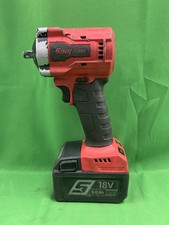Snap-on Ct9038 18v 38 Drive Stubby Cordless Impact Wrench 18v Battery Tested