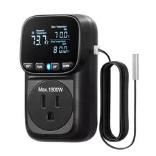 15 Amp 120 Volt 1440 Min Countdown Indoor Plug-In Digital Temperature Controller