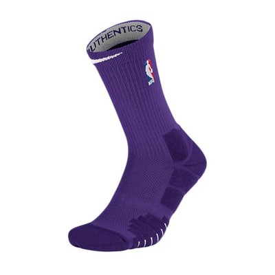 Nike Men's NBA Purple Elite Quick Crew Socks - Men 15-18  XXL  (1 pair)