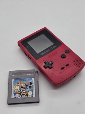 Nintendo Game Boy Gameboy Color Rosa Pink Beere Konsole Console *Start Knopf* 