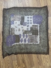 NEW Square Silk Scarf Super Light Thin Espiri...