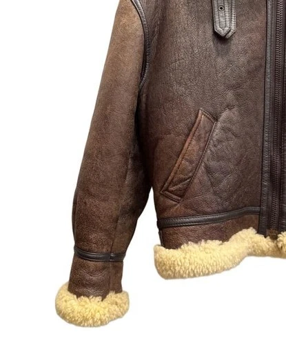 Bellezza Uomo Collection                    flight jacket Dark Brown image 5