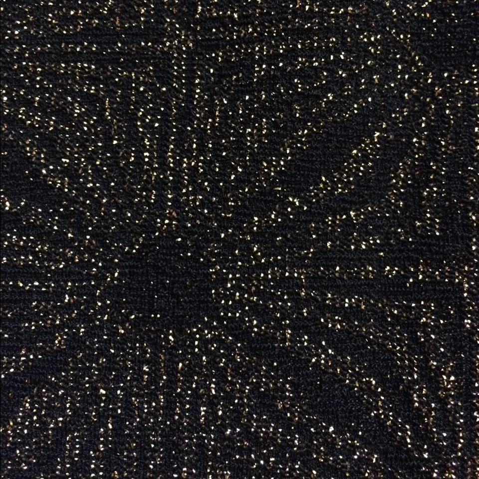 Leggings MIMI CHICA Nordstrom Metálicos Brillo Estampado de Estrellas Negros y Dorados Talla XS Foto 3 de 3