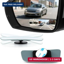 Livtee Blind Spot Mirror Rectangular Shaped Hd Glass Frameless Convex Rear View Livtee Blind Spot Mirror Rectangular Shaped Hd Glass Frameless Convex Rear View