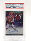 JAYDEN DANIELS 2024 TOPPS MIDNIGHT RPA ROOKIE JERSEY RC AUTO PSA 9 Q0004