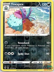 Toxapex 115/195 Reverse Holo Silver Tempest