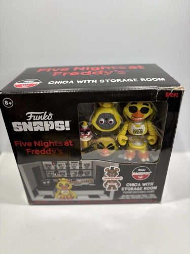 FUNKO SNAPS! Five Nights at Freddy's  - Chica with Storage Room Playset NEW