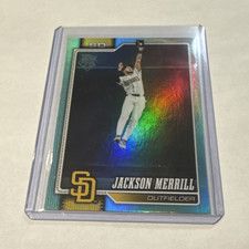 Topps 2026 Series 1 Jackson Merrill #229 San Diego Padres MLB Rainbow Foil 