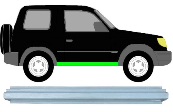Schweller FüR Mitsubishi Pajero 1991 – 2001 Rechts-image