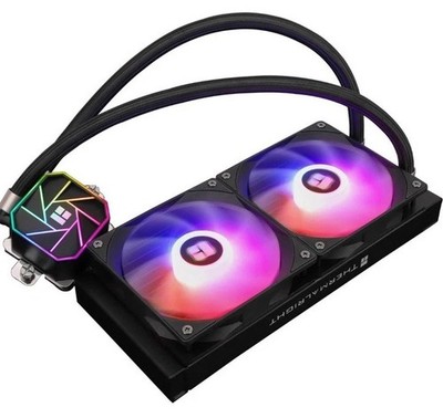 Thermalright Aqua Elite 240 V3 ARGB AIO CPU Cooler 240mm Dual Fan Black