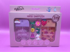 Wish Hand Sanitizer Spray Set  Coconut Cream  White Florals - Salted Caramel