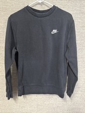 Women s Nike Activewear Black Crewneck Sweatshirt Size XS