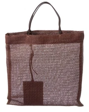 The Row Barn Mini Mesh Tote Women's Brown