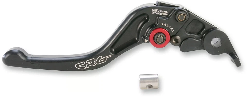 Palanca de freno CRG RC2 longitud corta - negra motocicleta bicicleta de calle 2RB-517-H-B Foto 3 de 4