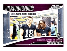 Coming Up Aces Las Vegas Raiders 2025 Panini Absolute #I-AJY Introductions