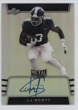 2019 Leaf Metal Draft Photo Variation LJ Scott #PV-LJS Auto qh5