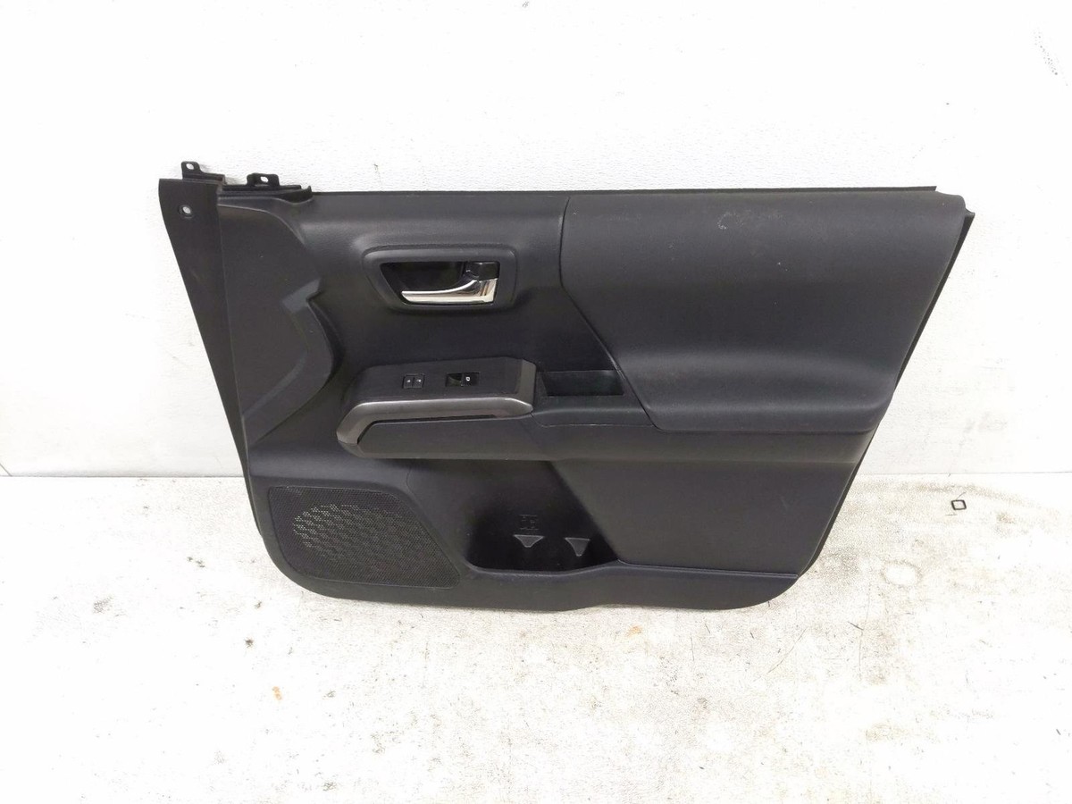 TC列警 TEMS2000 2016-2018 Toyota Tacoma Front Passenger Interior Door Panel Black
