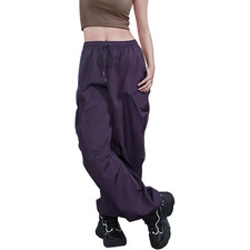 Adidas Originals Adicolor Casual Pants Women's Black Purple JD1125