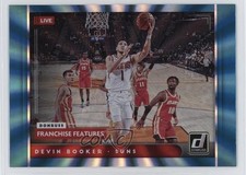 2021-22 Panini Donruss Franchise Features Holo Teal Laser Devin Booker #29 0m0