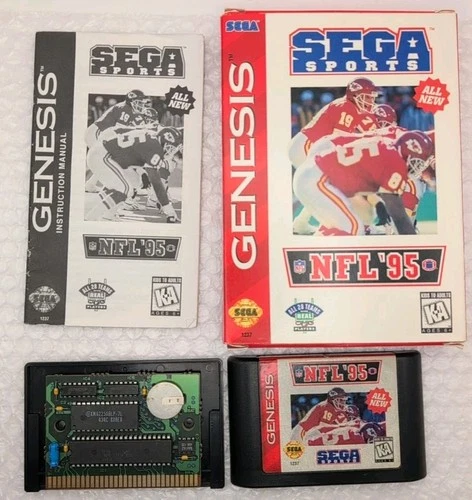 SEGA Sports NFL ‘95 (Sega Genesis) Complete - Clean - Tested