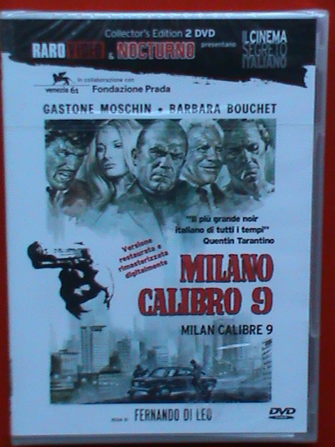 milano calibro 9 nove milan calibre 9 nine gastone moschin barbara bouchet 2 dvd