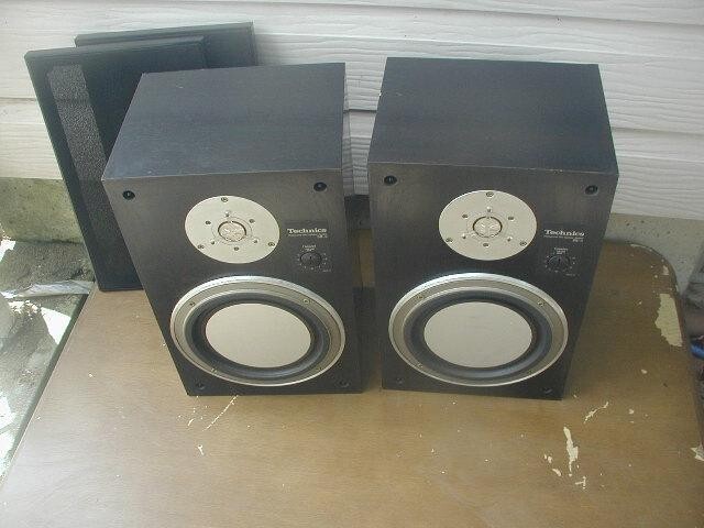 Technics SB-3スピーカー オーディオ機器 Technics SB-3 Bookshelf Speaker Pair used free shipping | eBay