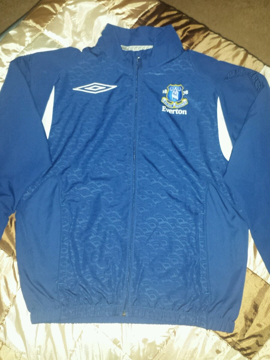 Veste Everton Umbro à Capuche - Noire - Taille S - Survêtement Football Angleterre