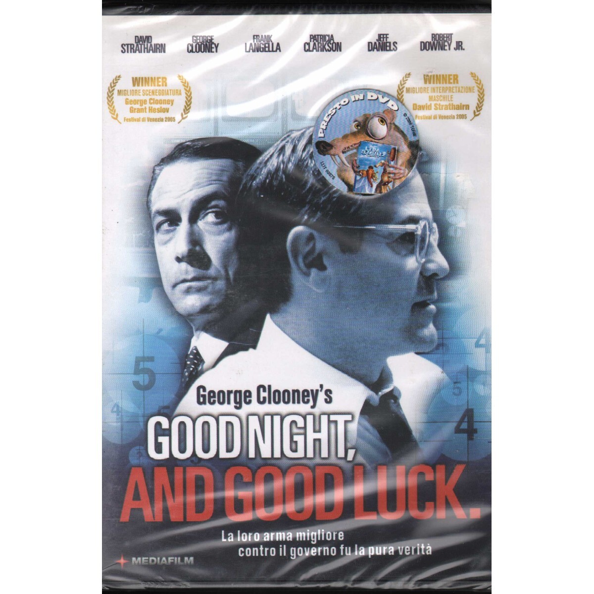 Good Night, and Good Luck DVD George Clooney / Sealed 8031501047227
