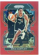 2022 Panini WNBA Prizm BRIA HARTLEY #91 RED PRIZM #151/199 FEVER