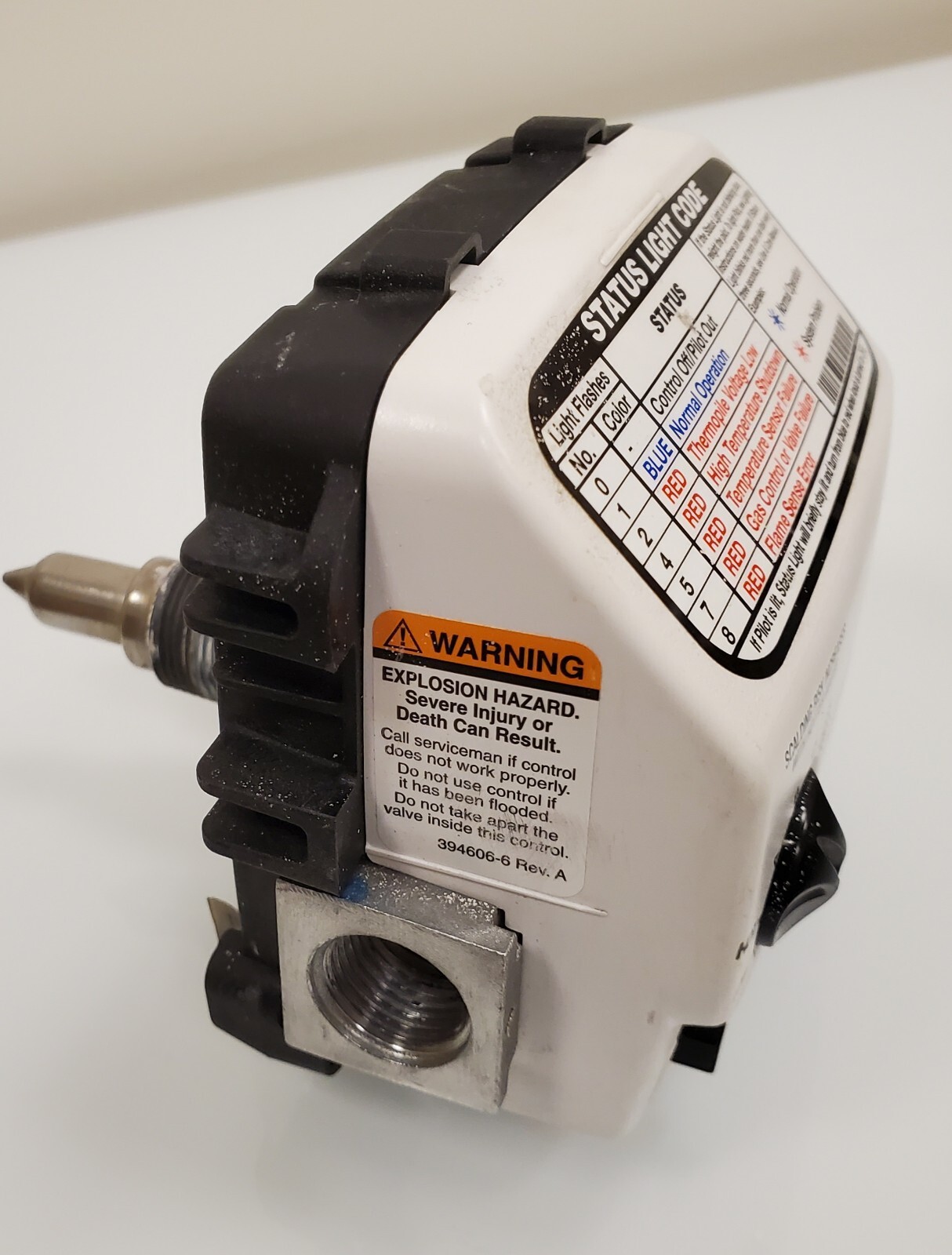 Honeywell Water Heater Gas Control Valve Wv8840c1406 4.0 WC Outlet for  sale online | eBay